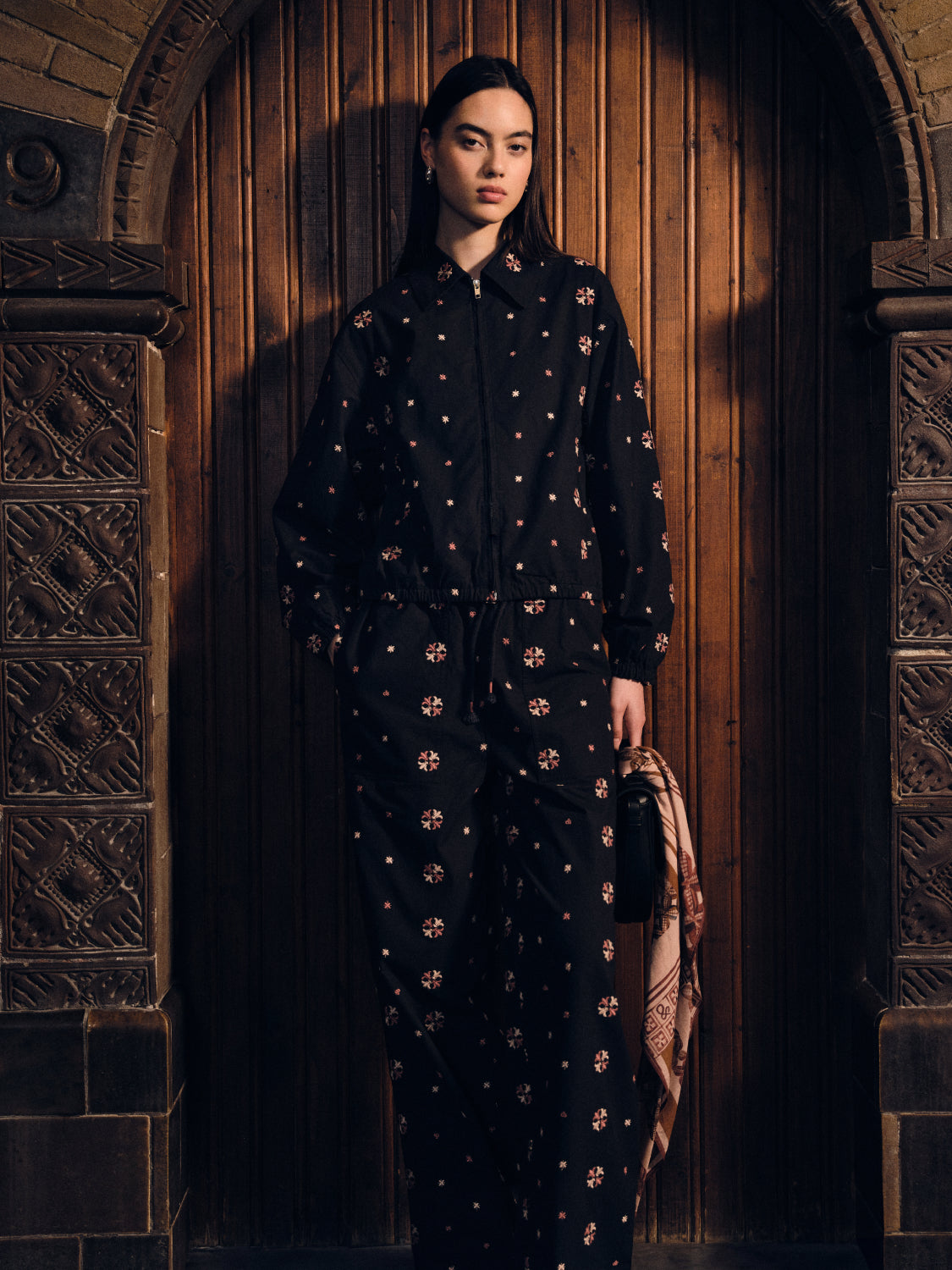 Embroidered Cotton Jacket
