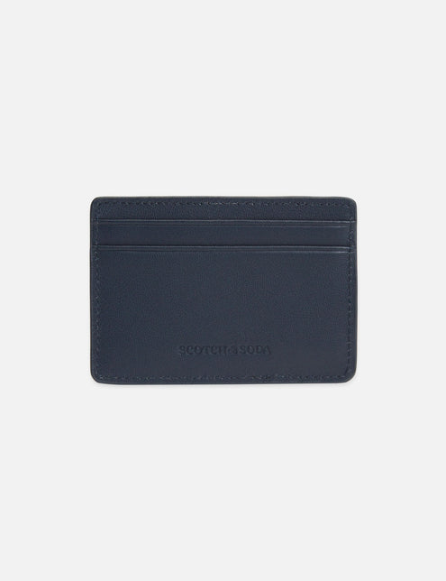 Textured Leather Slim Cardholder