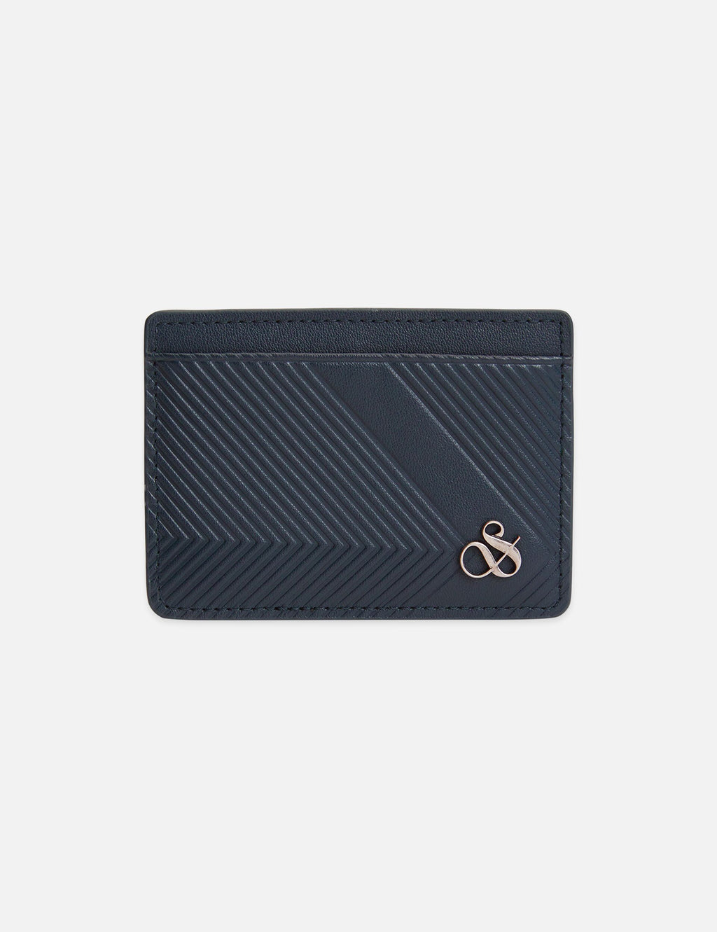 Textured Leather Slim Cardholder