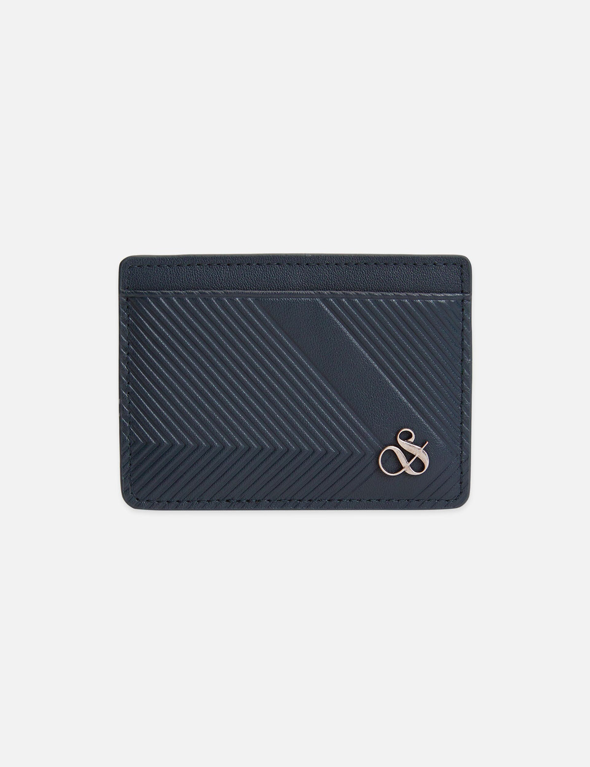 Textured Leather Slim Cardholder
