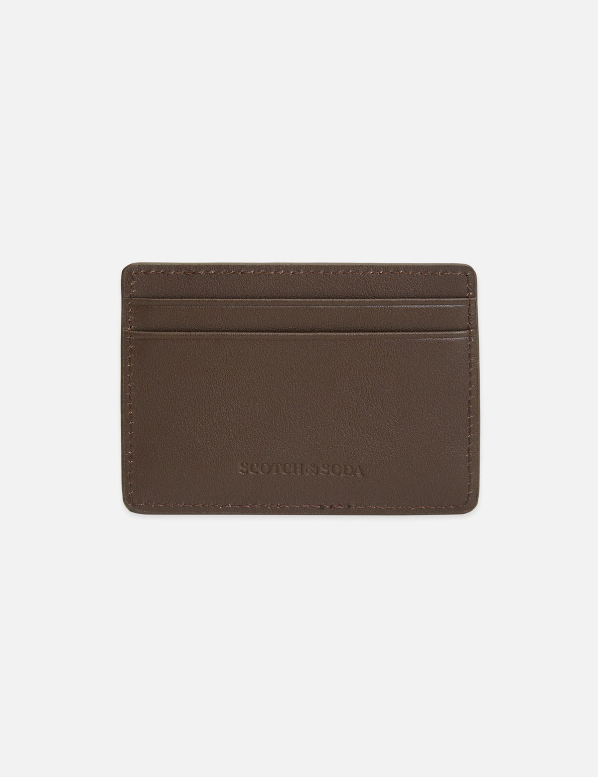 Textured Leather Slim Cardholder