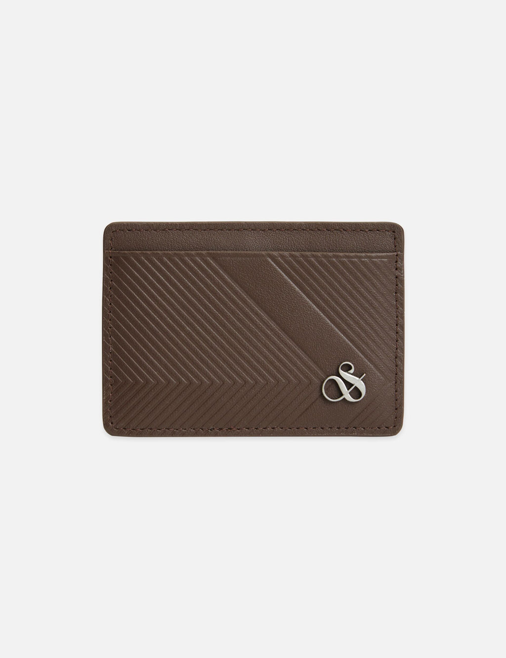 Textured Leather Slim Cardholder