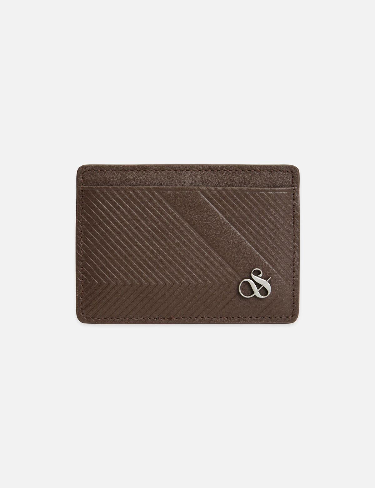 Textured Leather Slim Cardholder