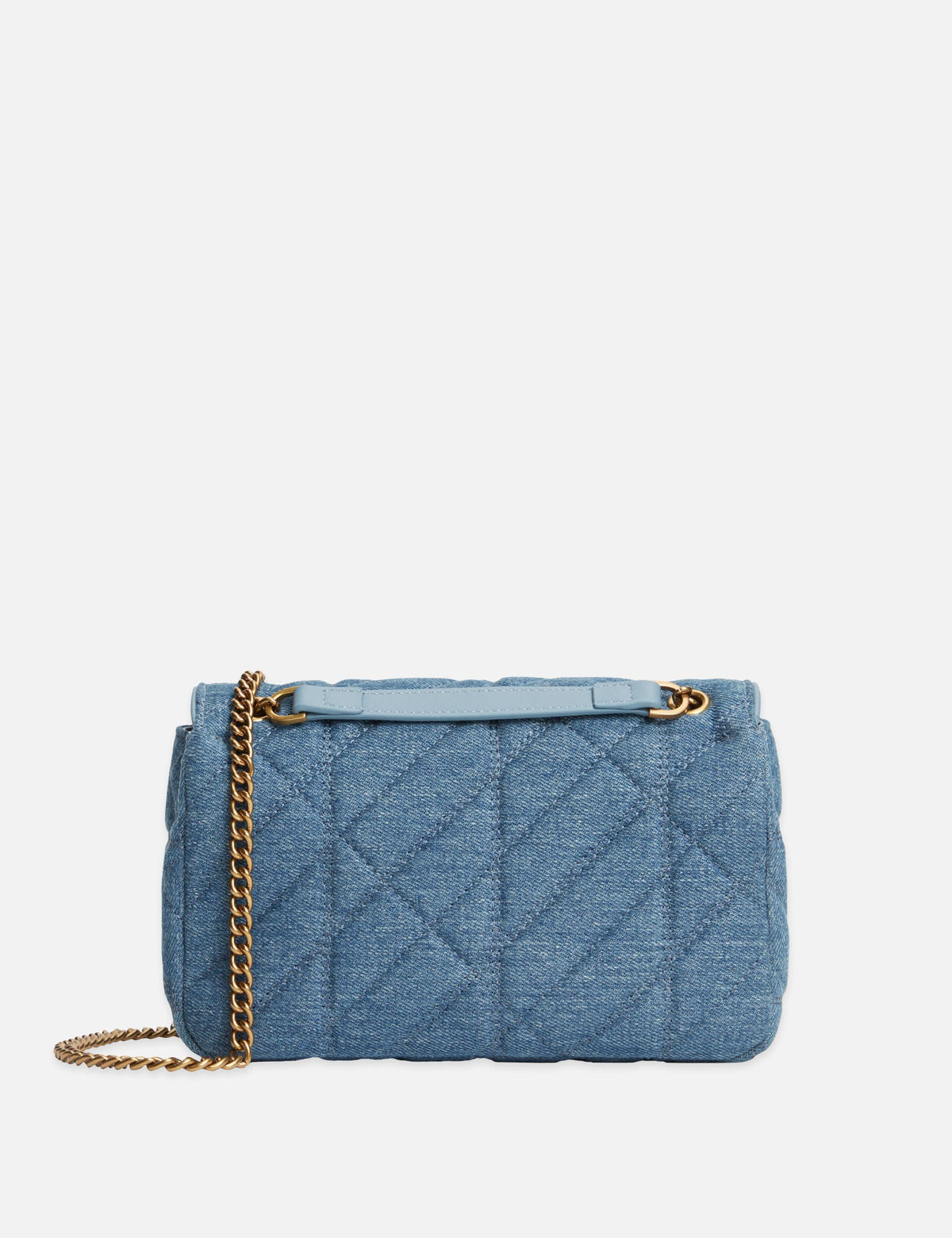 Denim Chain Strap Crossbody