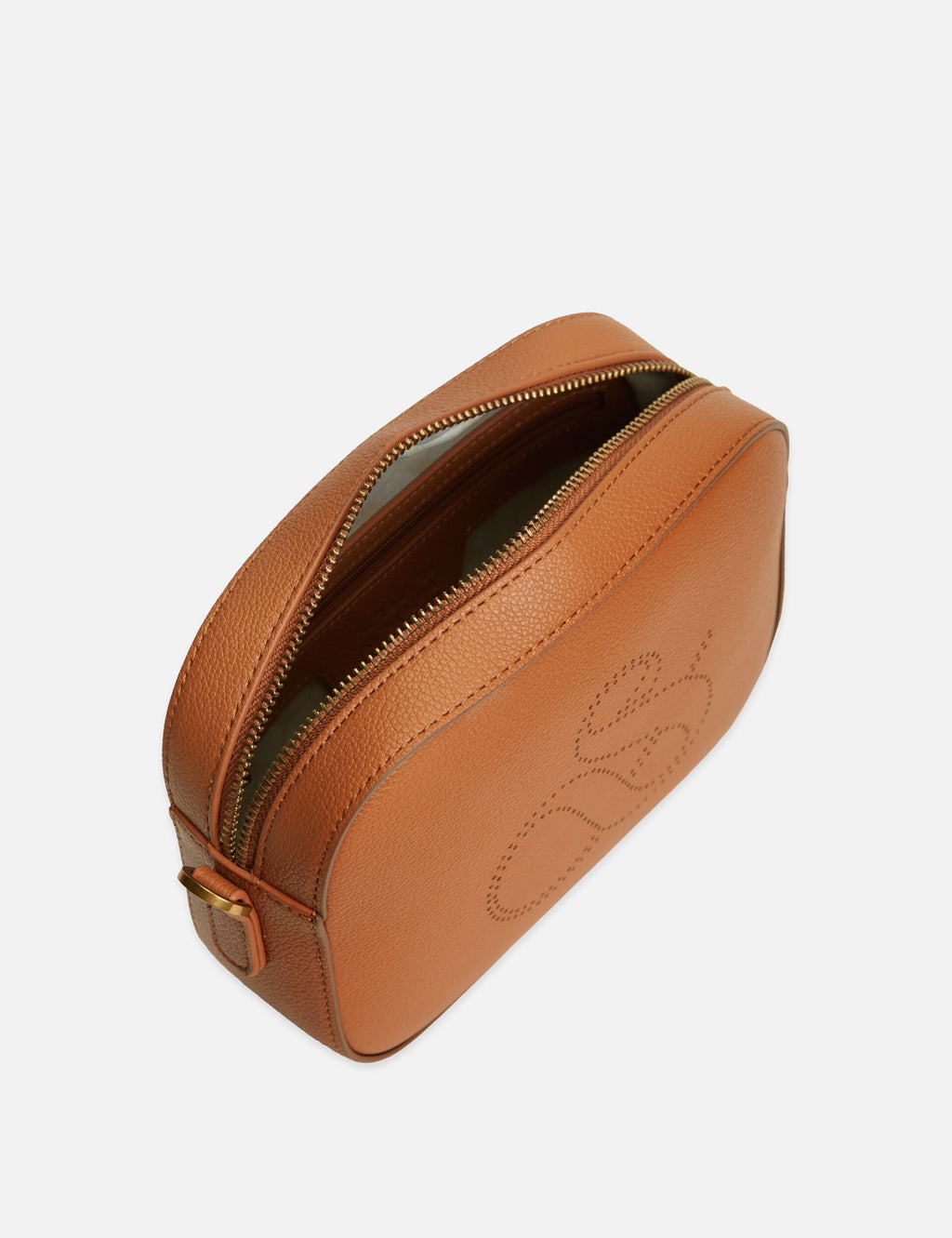 Faux Leather Webbing Strap Crossbody