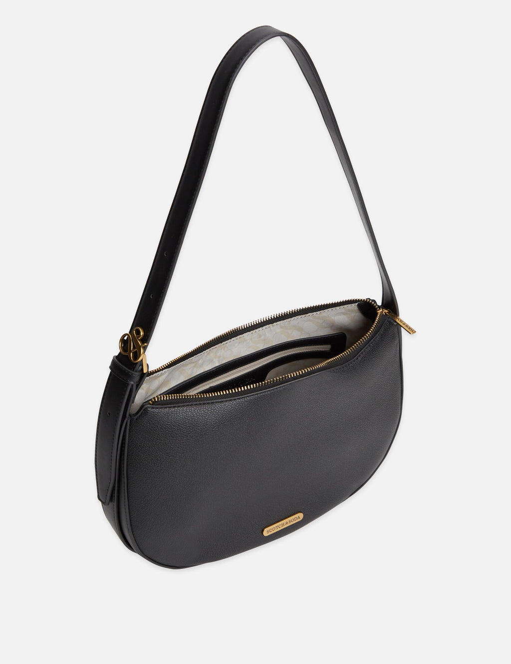 Faux Leather Shoulder Bag