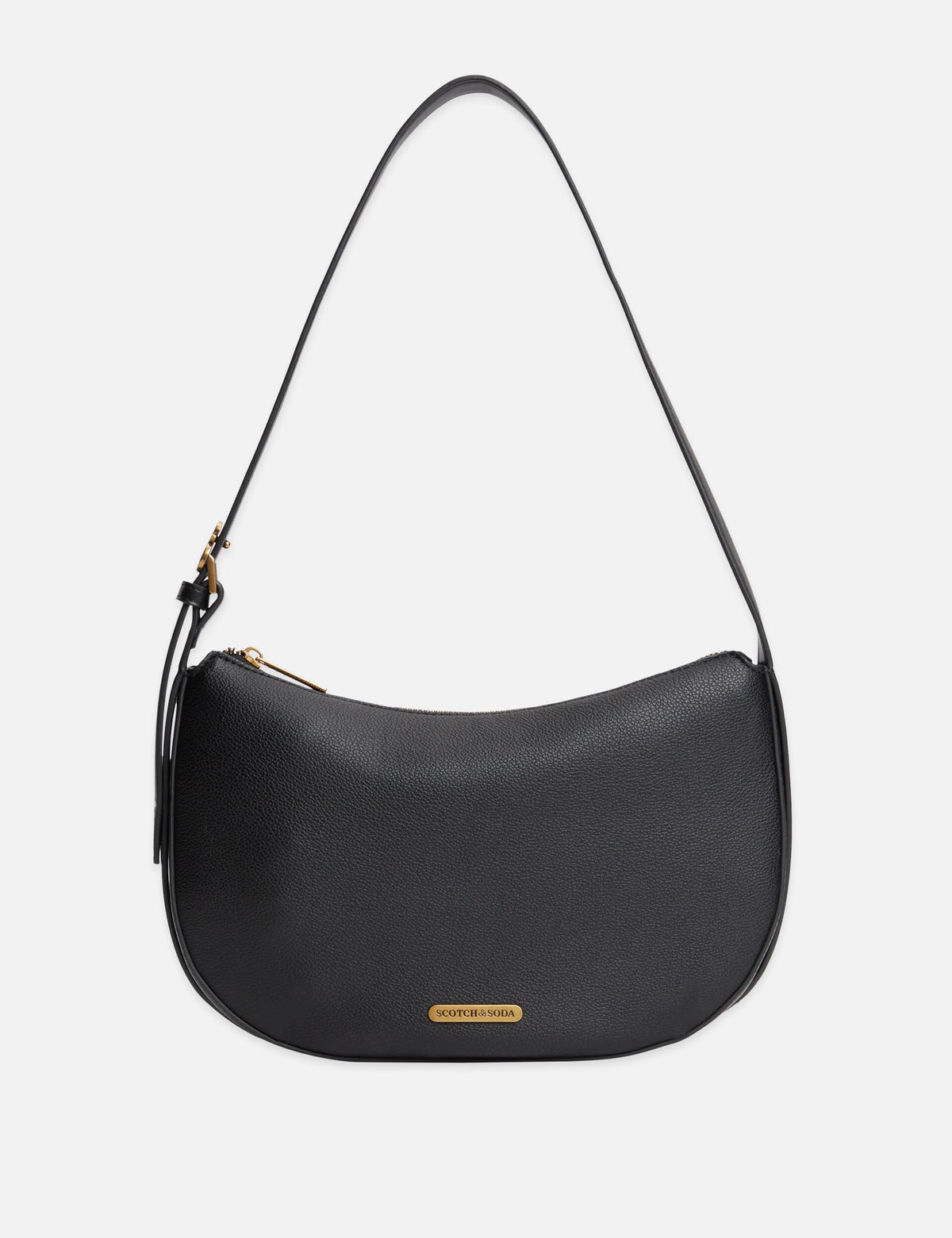 Faux Leather Shoulder Bag