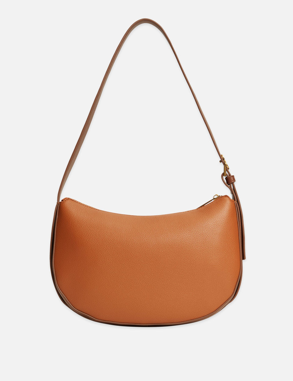 Faux Leather Shoulder Bag