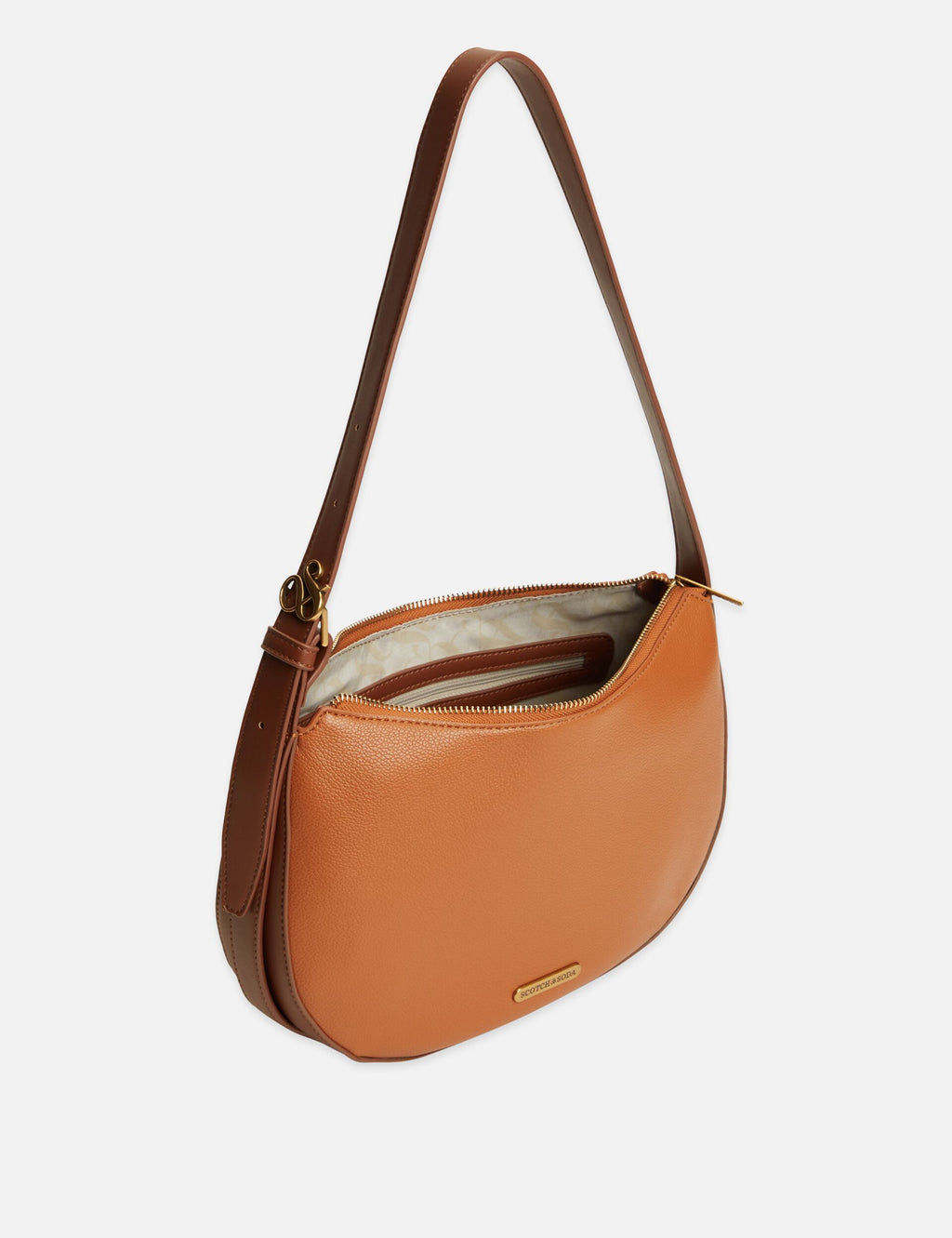 Faux Leather Shoulder Bag