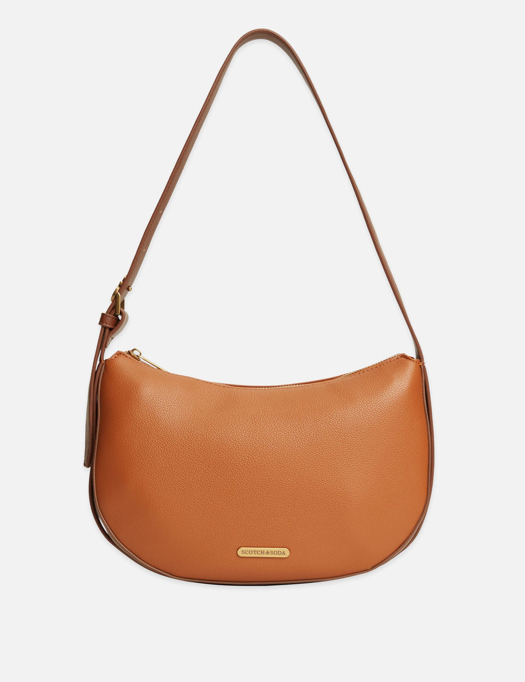 Faux Leather Shoulder Bag