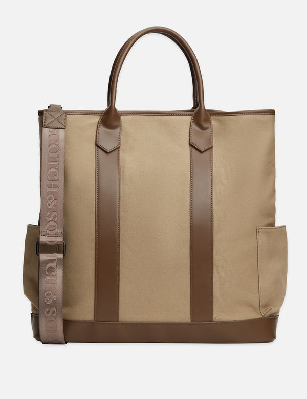 Canvas 3 Crosses Tote Bag