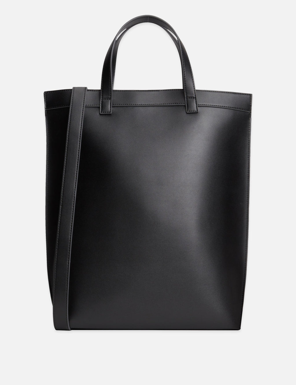 Faux Leather Embossed Tote Bag