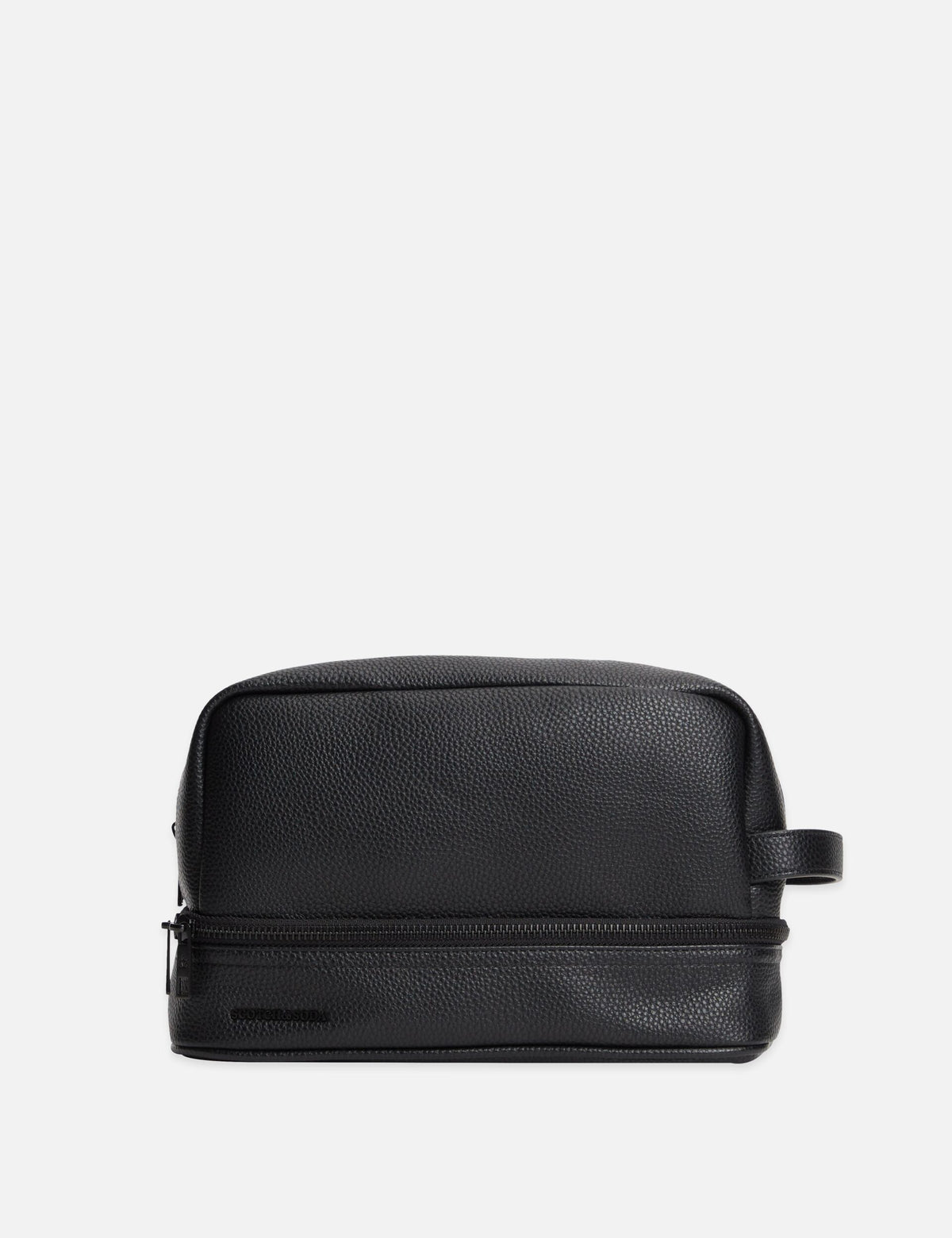 Faux Leather Toiletries Bag