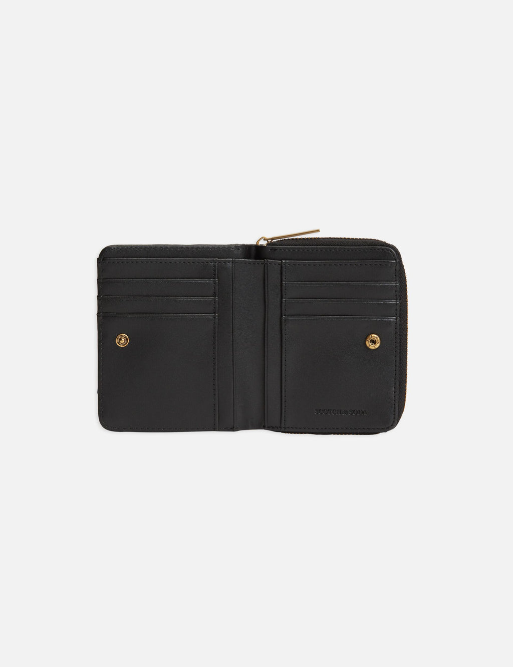 Faux Leather Bi-Fold Wallet