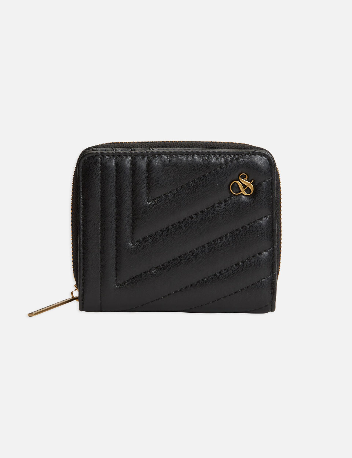 Faux Leather Bi-Fold Wallet