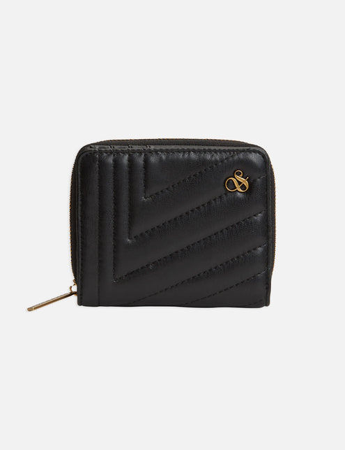 Faux Leather Bi-Fold Wallet