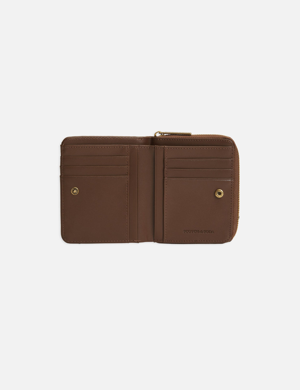 Faux Leather Bi-Fold Wallet