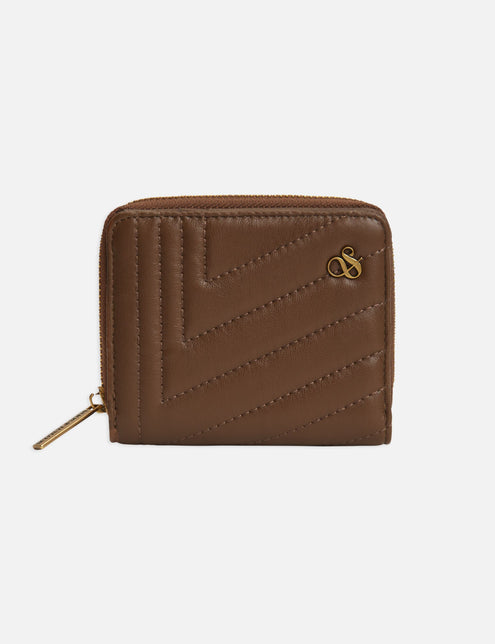 Faux Leather Bi-Fold Wallet