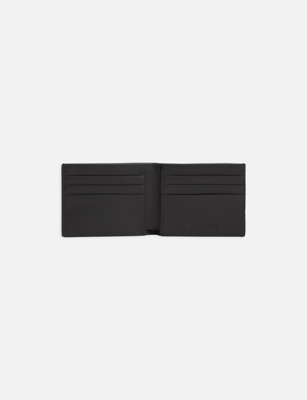 Woven Leather Bi-Fold Wallet