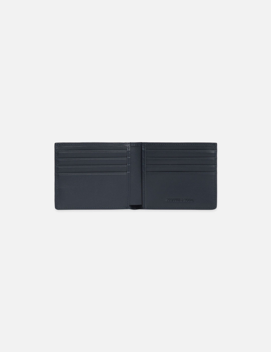 Textured Leather Bi-Fold Wallet