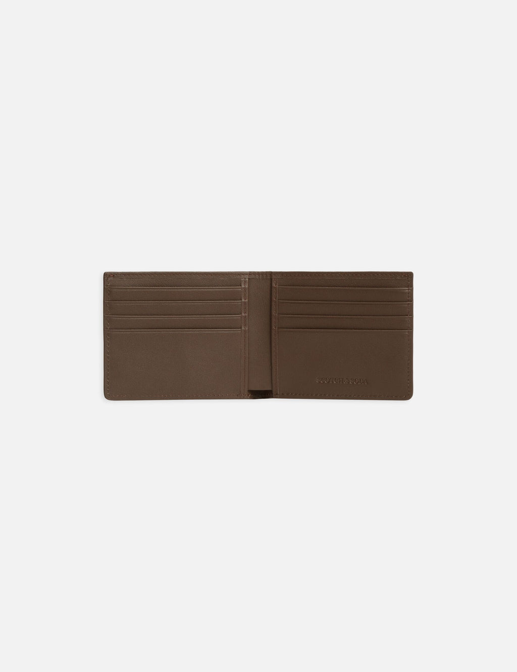 Textured Leather Bi-Fold Wallet
