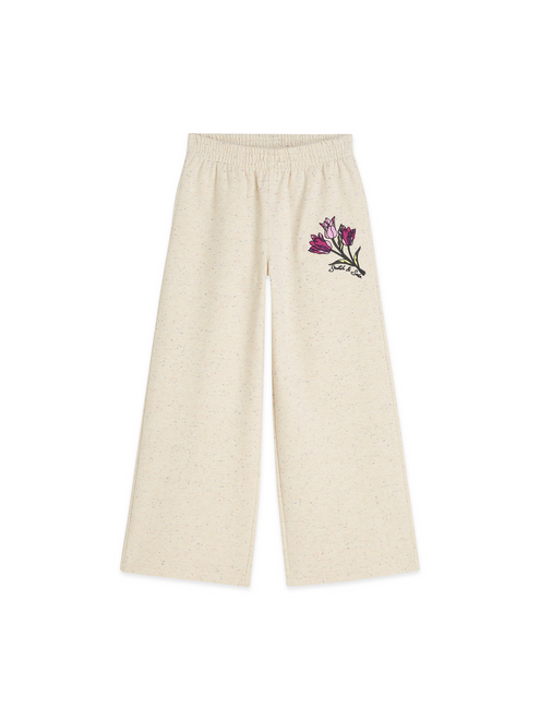 Fleece-Hose mit weitem Bein