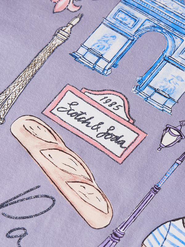 Girls' Paris Graphic Tee