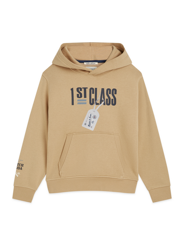 Boys' Graphic Fleece Hoodie