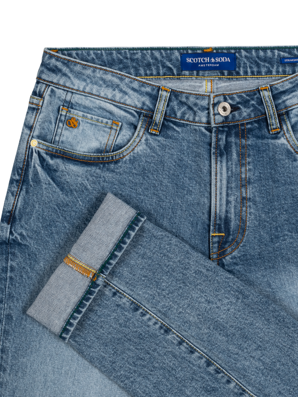 Straight Fit Marin Wash Jean