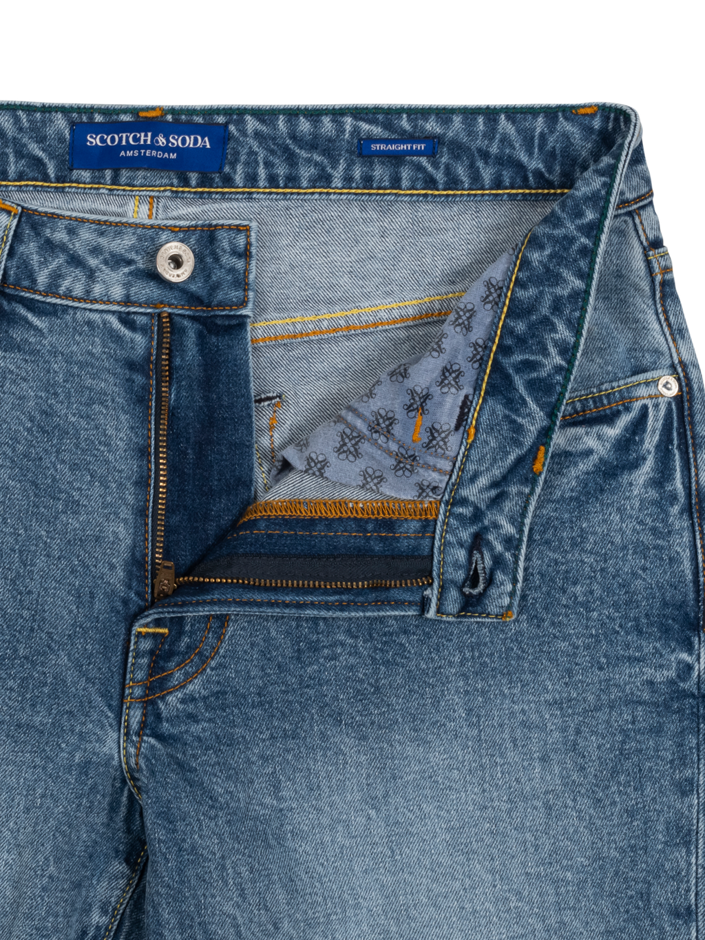 Straight Fit Marin Wash Jean