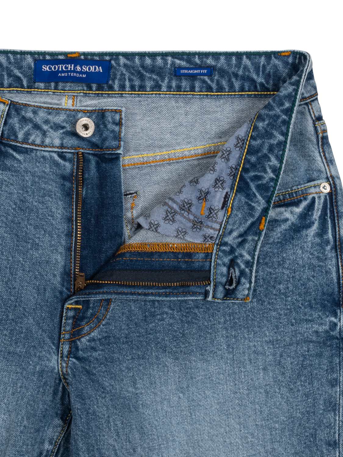 Straight Fit Marin Wash Jean