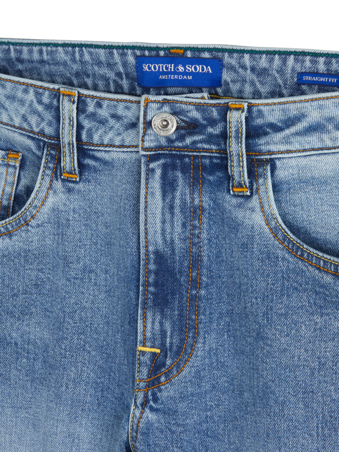 Straight Fit Marin Wash Jean
