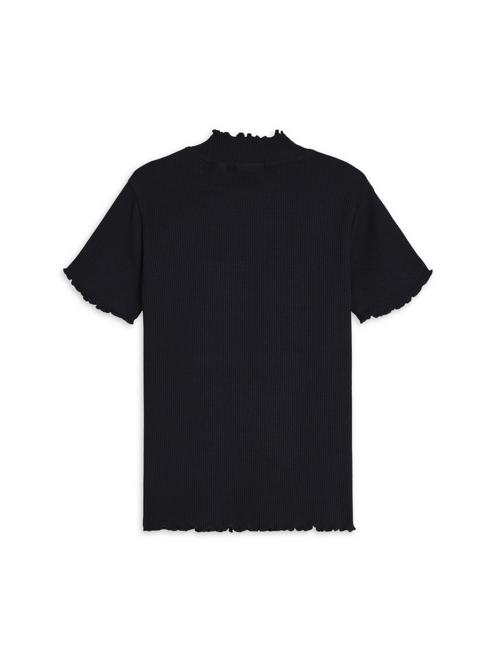 Rib Knit Fashion Tee