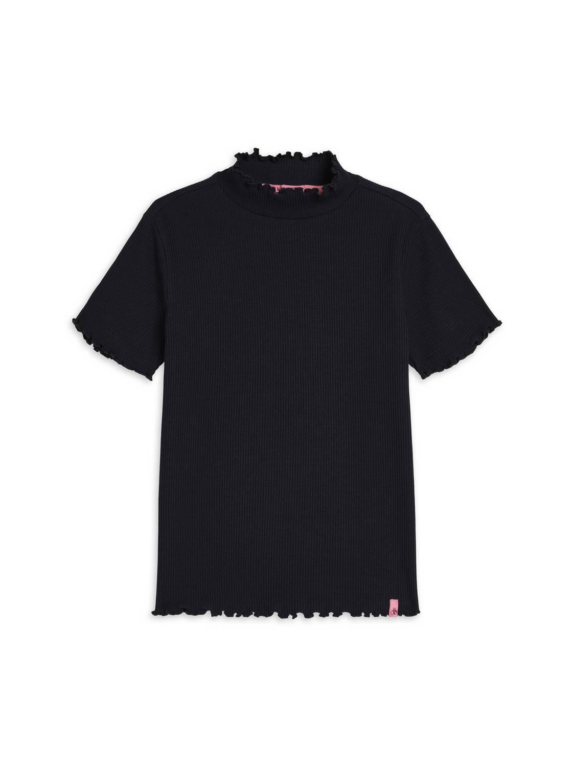Rib Knit Fashion Tee