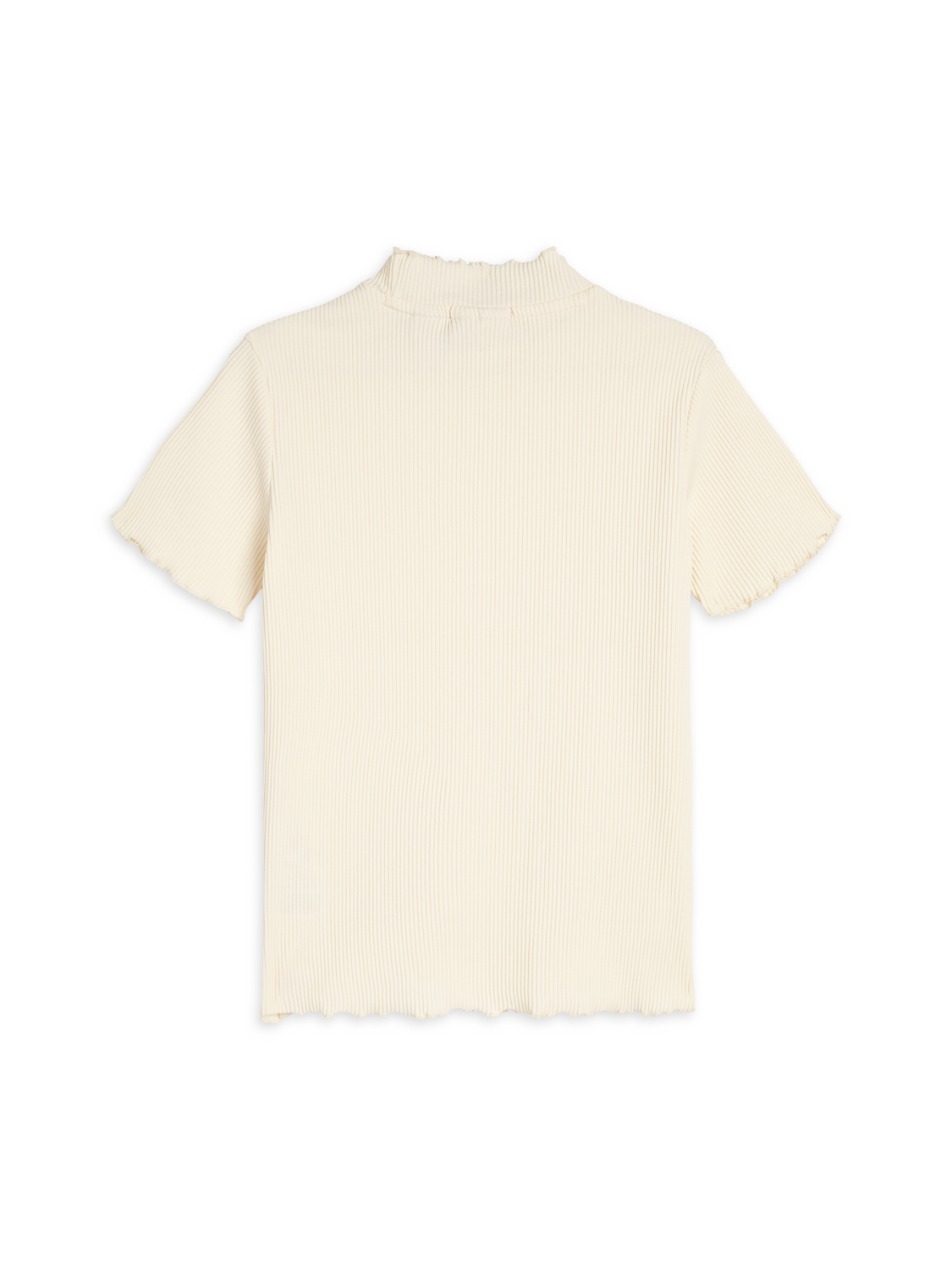 Rib Knit Fashion Tee