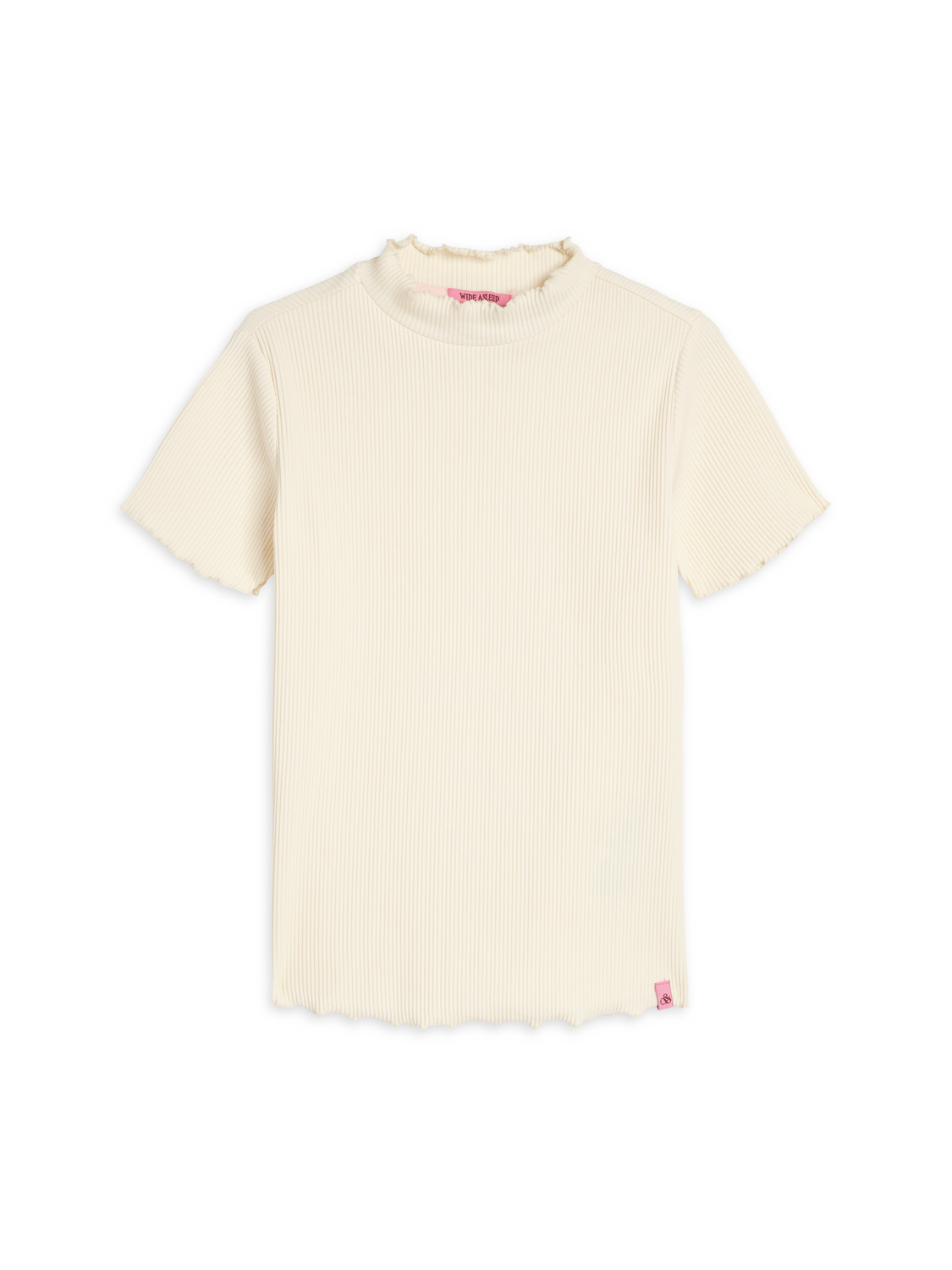 Rib Knit Fashion Tee