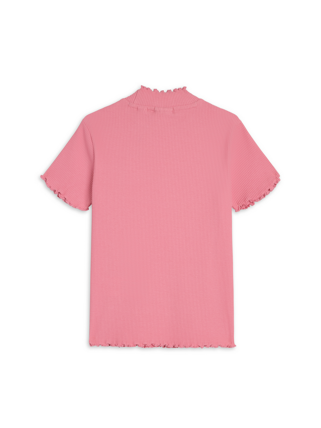 Rib Knit Fashion Tee