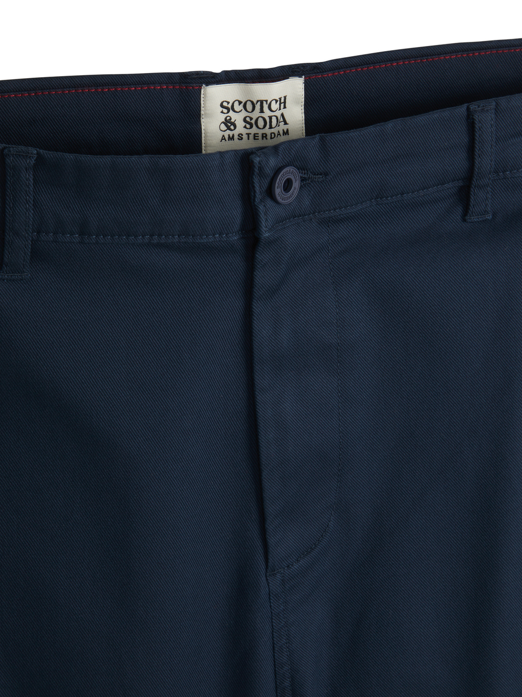 Solid Flat Front Chino