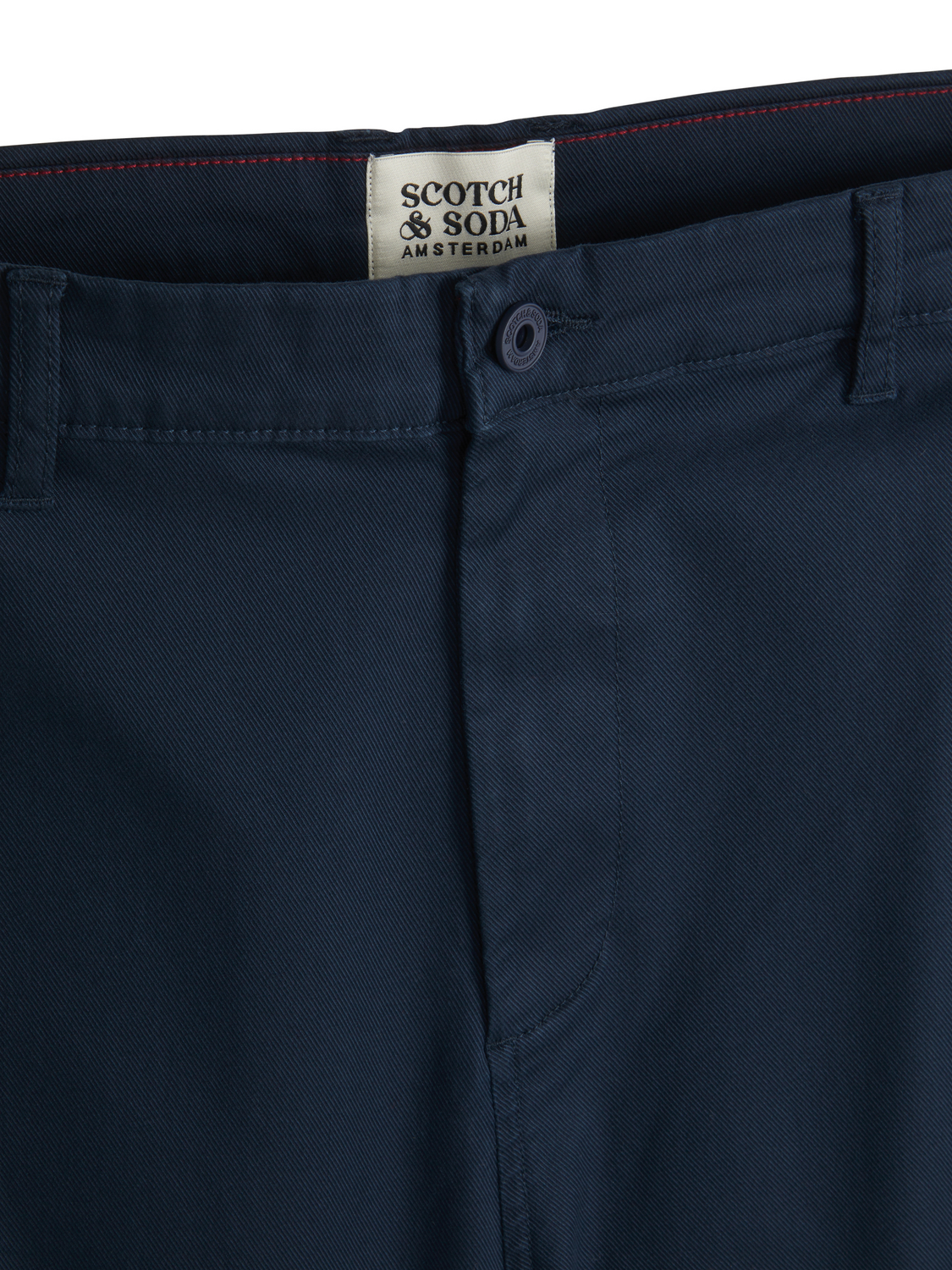 Solid Flat Front Chino