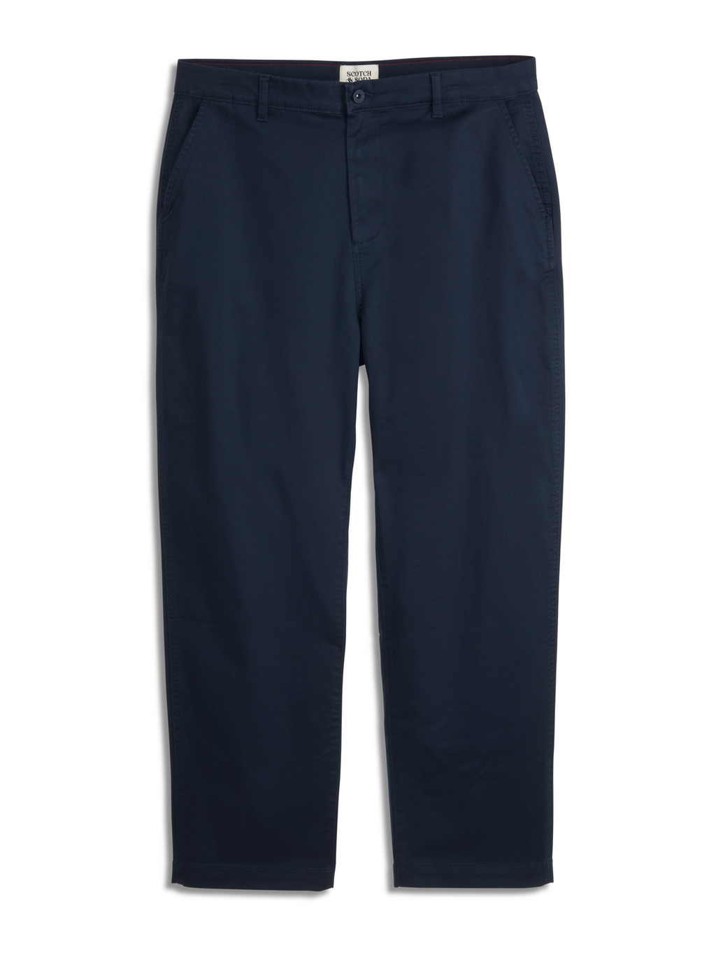 Solid Flat Front Chino