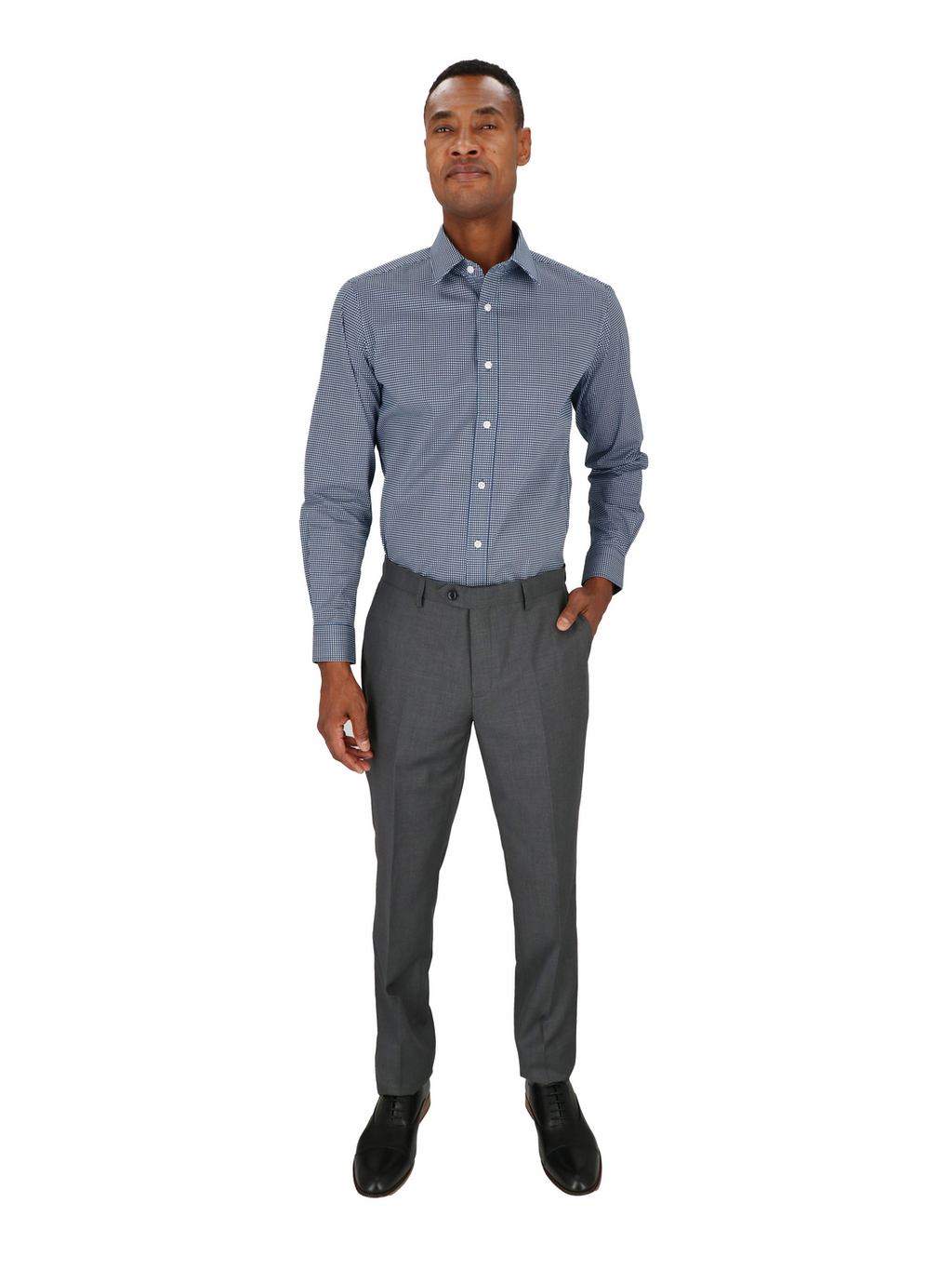 Micro Gingham Shirt