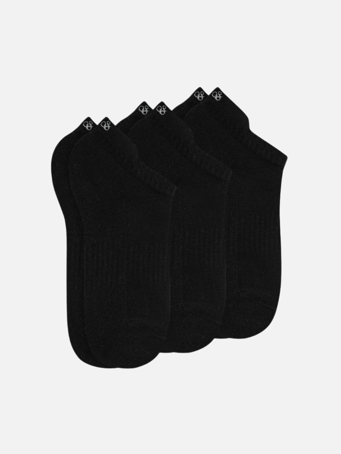 3 paires de chaussettes courtes femme en demi-bouclette