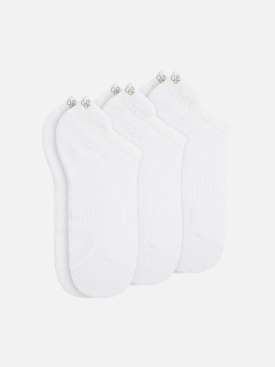 Lot de 3 paires de socquettes basses 1/2 bouclette pour femme