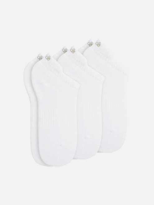 3er-Pack Damen-Socken 1/2 Terry Low Cut