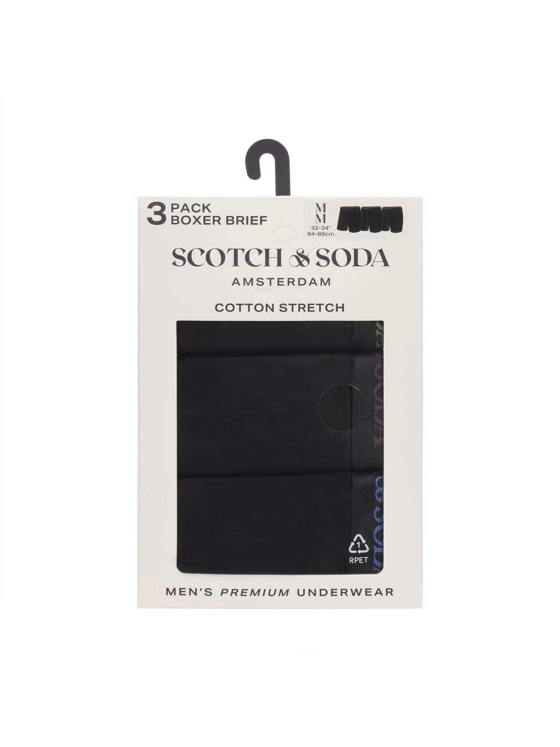 Essentials – Men's Cotton Stretch Boxer Brief (3 Pack)