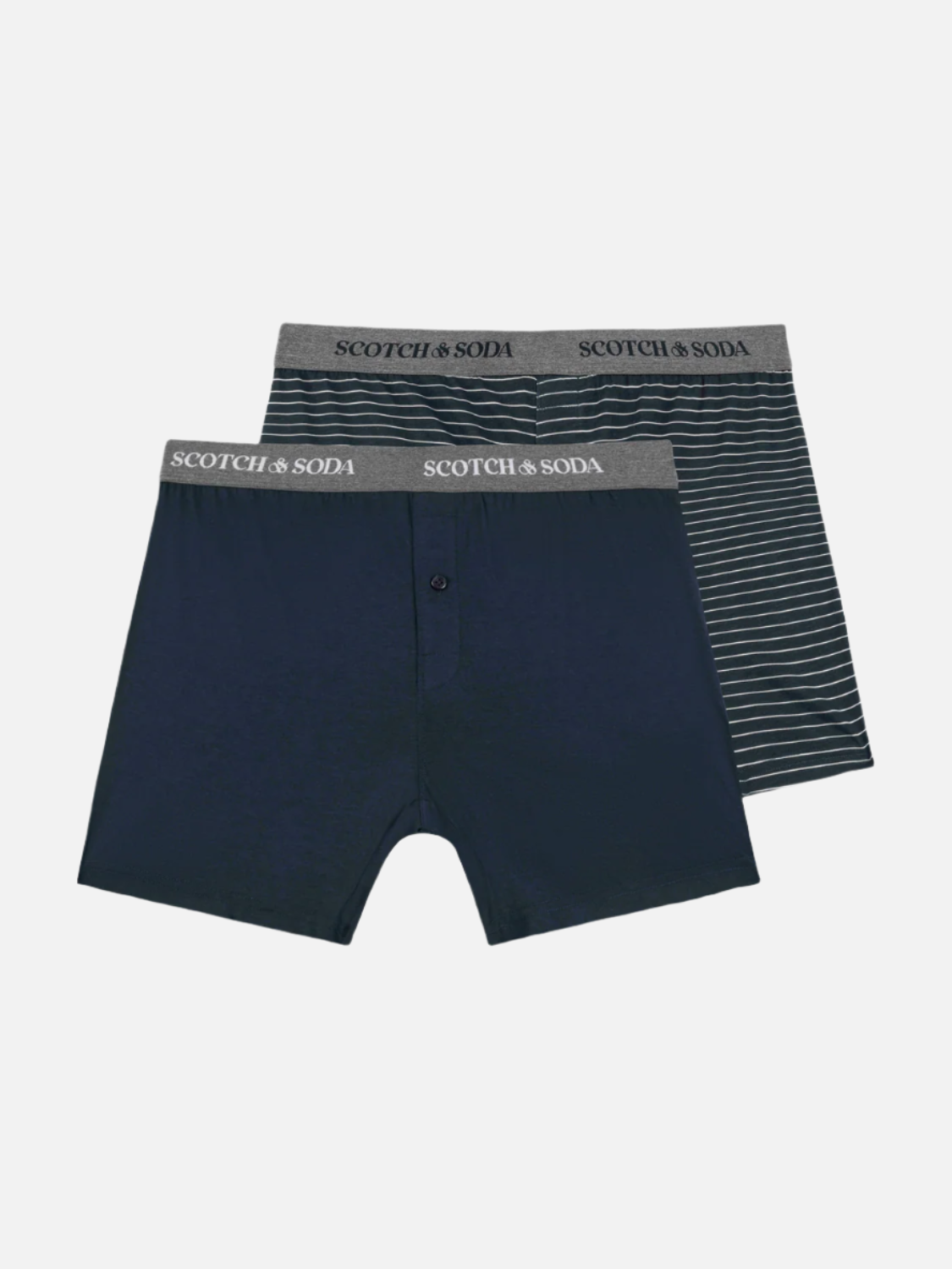 2er-Pack Boxershorts aus Baumwoll-Modal-Mix für Herren