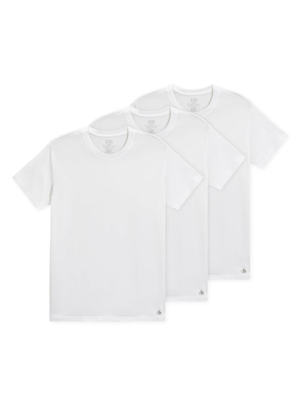 3Pk Mens Ultra Soft Crew Neck Tee