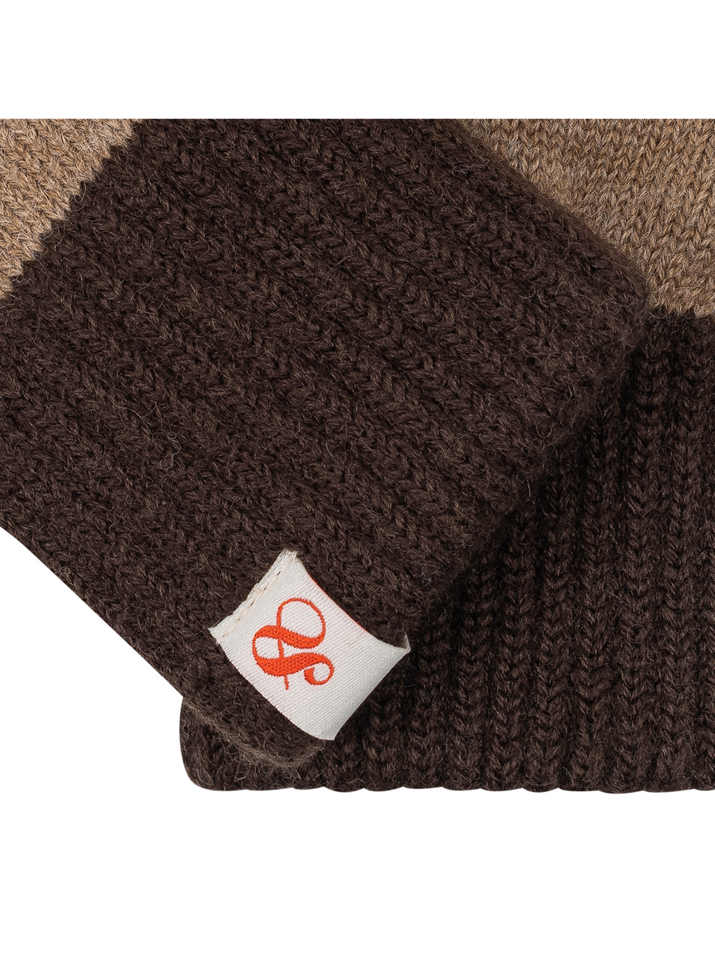 S&S Color Block Strickhandschuh