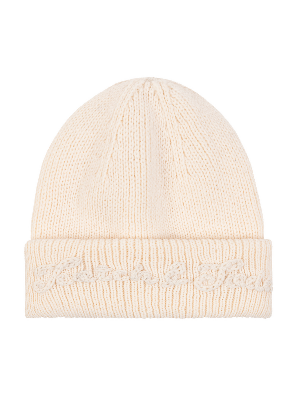S&S Chain Stitch Cuff Beanie