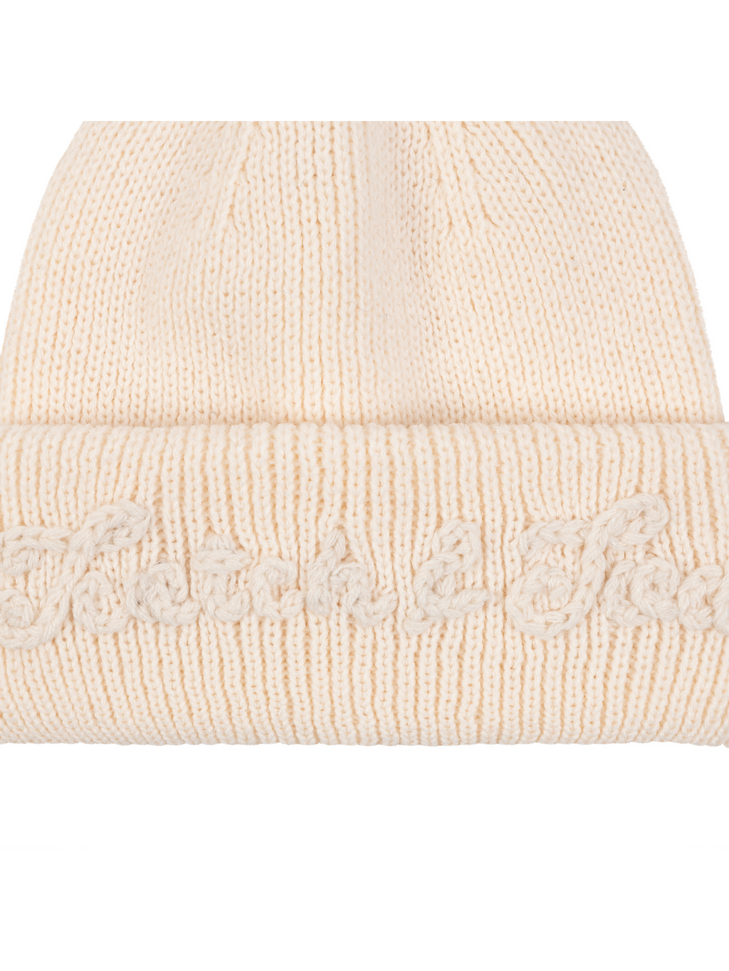 S&S Chain Stitch Cuff Beanie